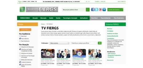 Galeria de vídeos da FIERGS